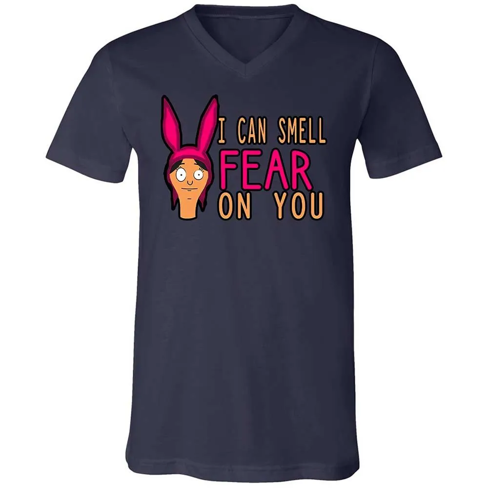 Unisex V-Neck T-Shirt - 14VSJB8Q - Navy - 12