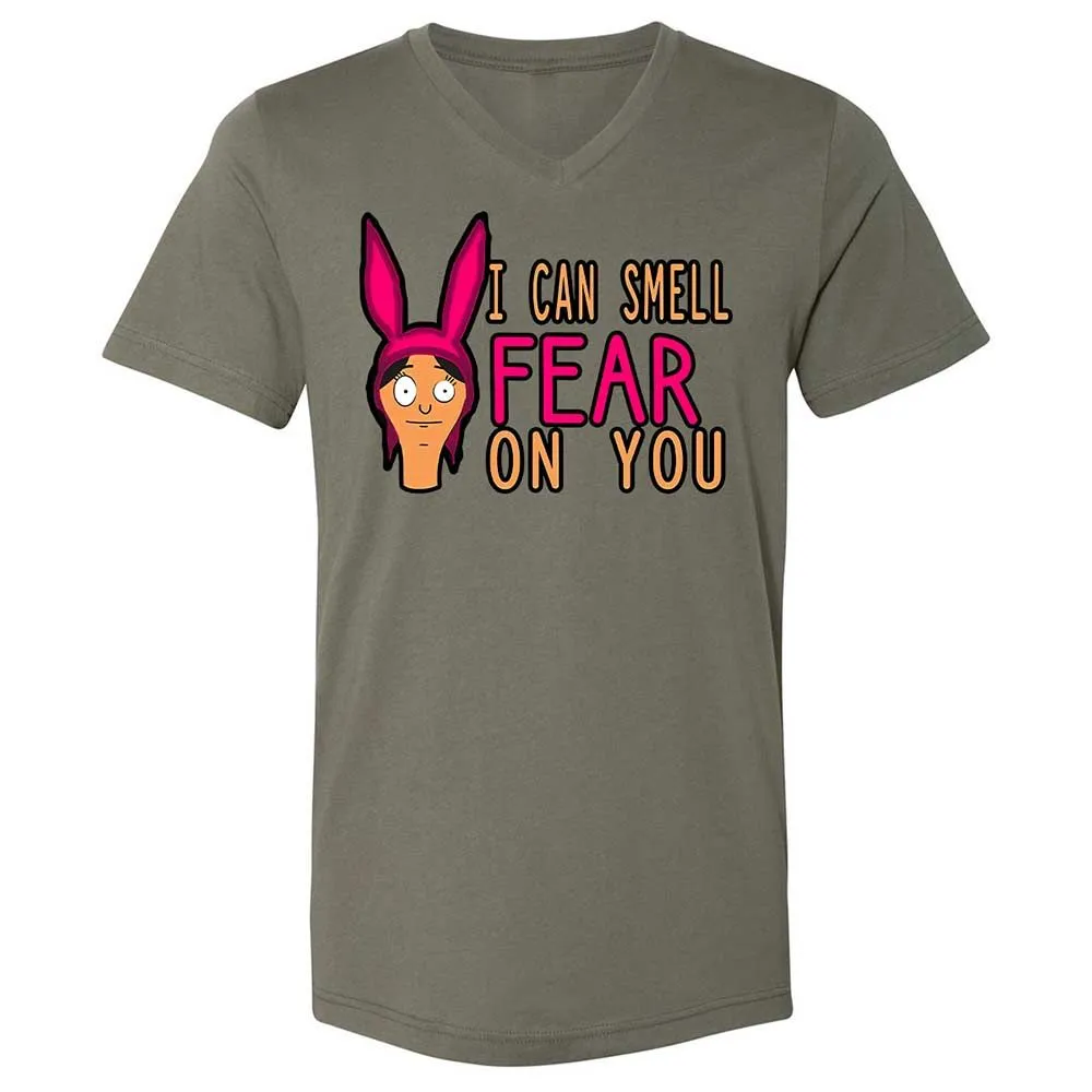 Unisex V-Neck T-Shirt - 14VSJB8Q - Military Green - 15