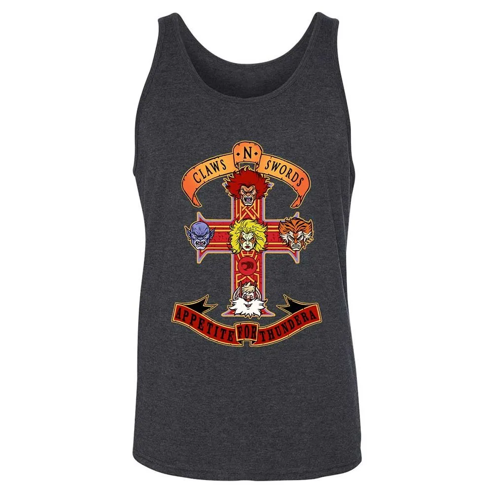 Unisex Jersey Tank - XE8CC3EM - Dark Grey Heather - 5
