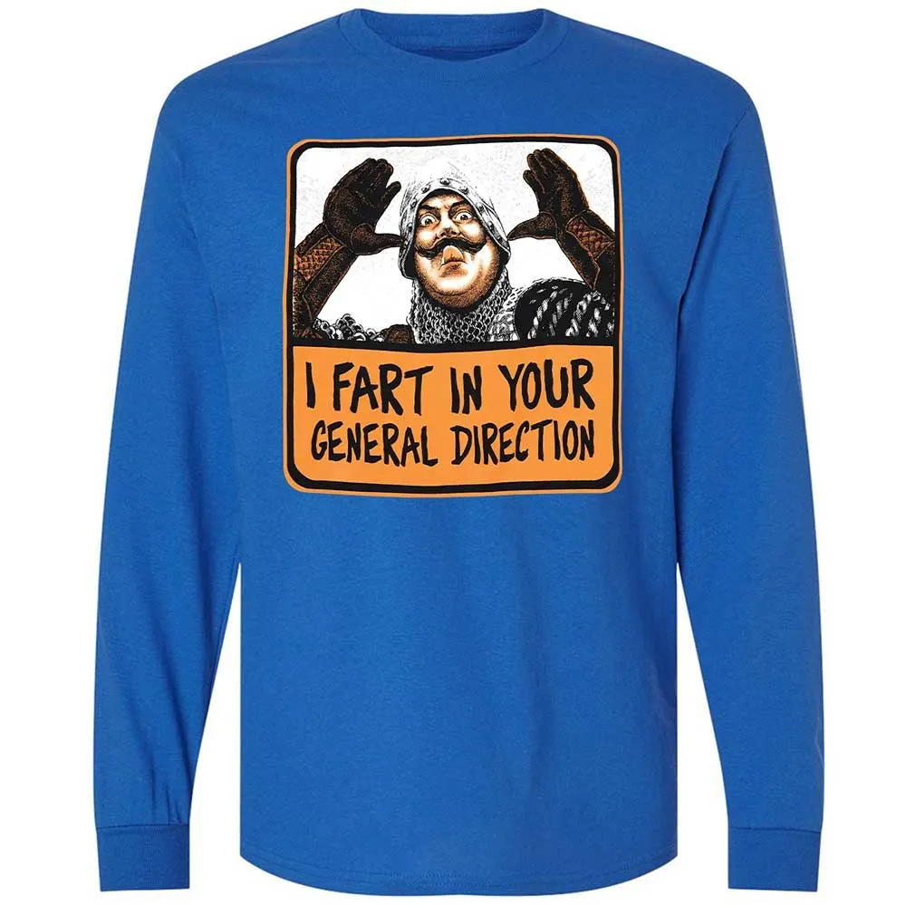 Long Sleeve T-Shirt - 82XCWHND - Royal - 3