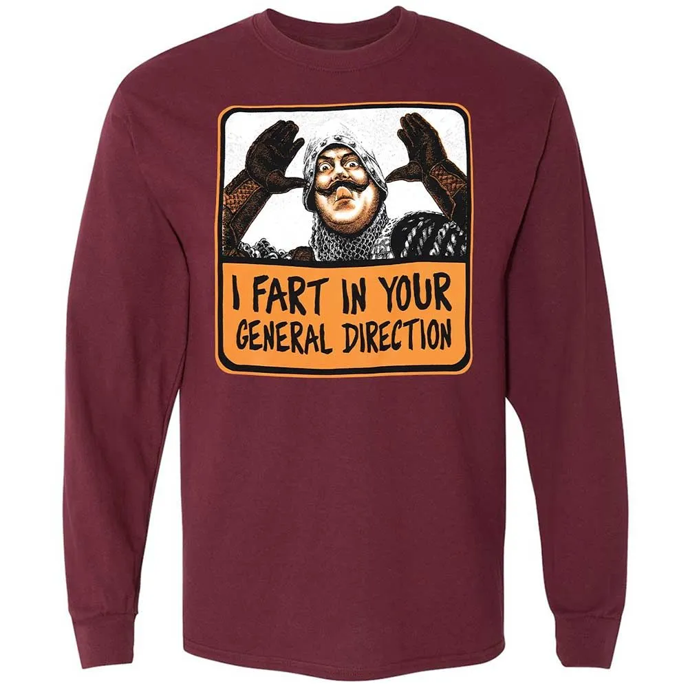 Long Sleeve T-Shirt - 82XCWHND - Maroon - 6