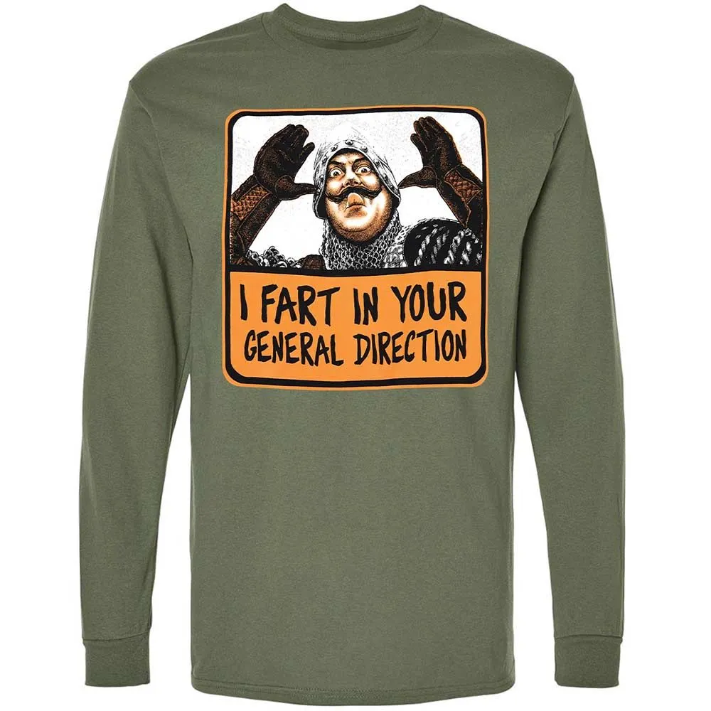 Long Sleeve T-Shirt - 82XCWHND - Military Green - 9
