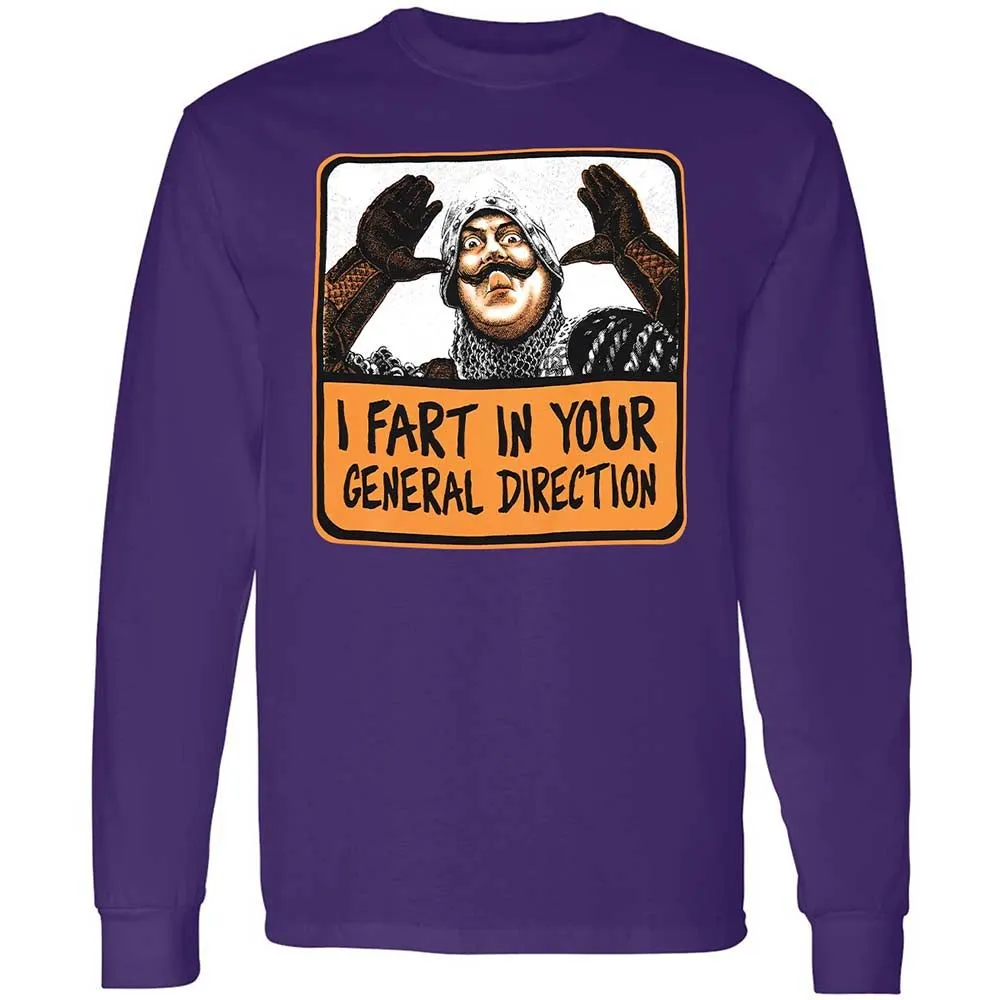 Long Sleeve T-Shirt - 82XCWHND - Purple - 12