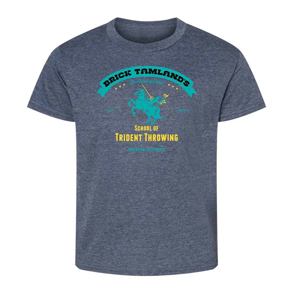 Kids T-Shirt - KP859YAG - Heather Navy - 9