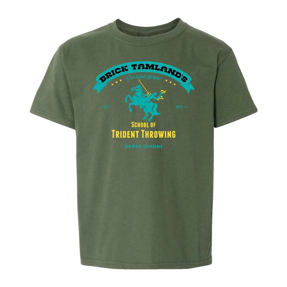 Kids T-Shirt - KP859YAG - Military Green - 19