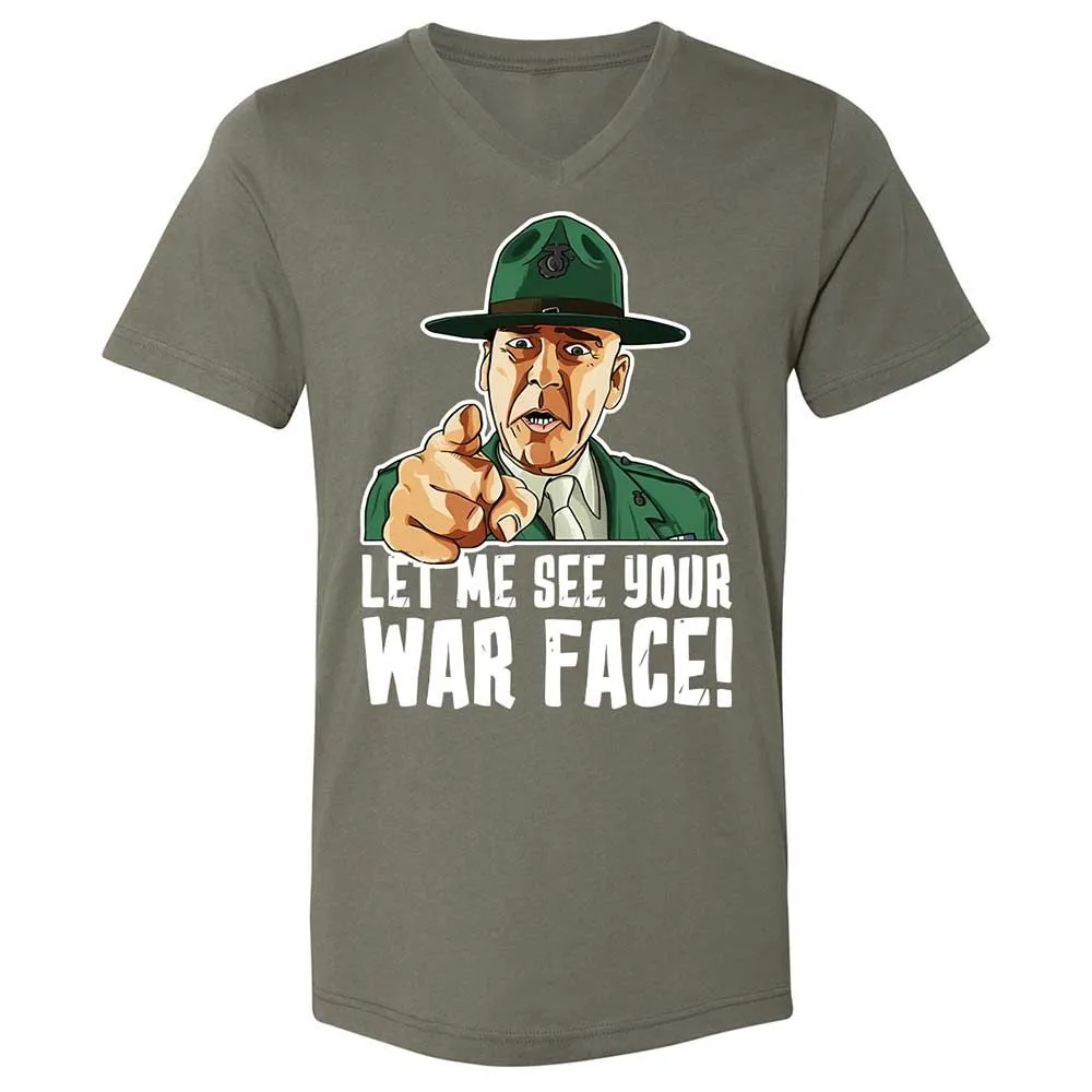 Unisex V-Neck T-Shirt - 9FVX97R9 - Military Green - 11
