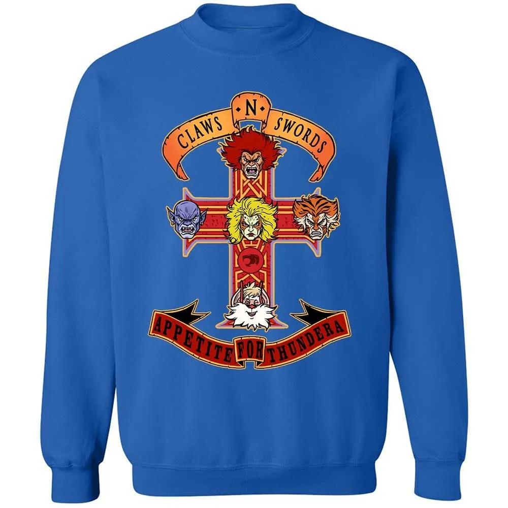 Classic Unisex Sweatshirt - WTQ5FQBU - Royal - 3