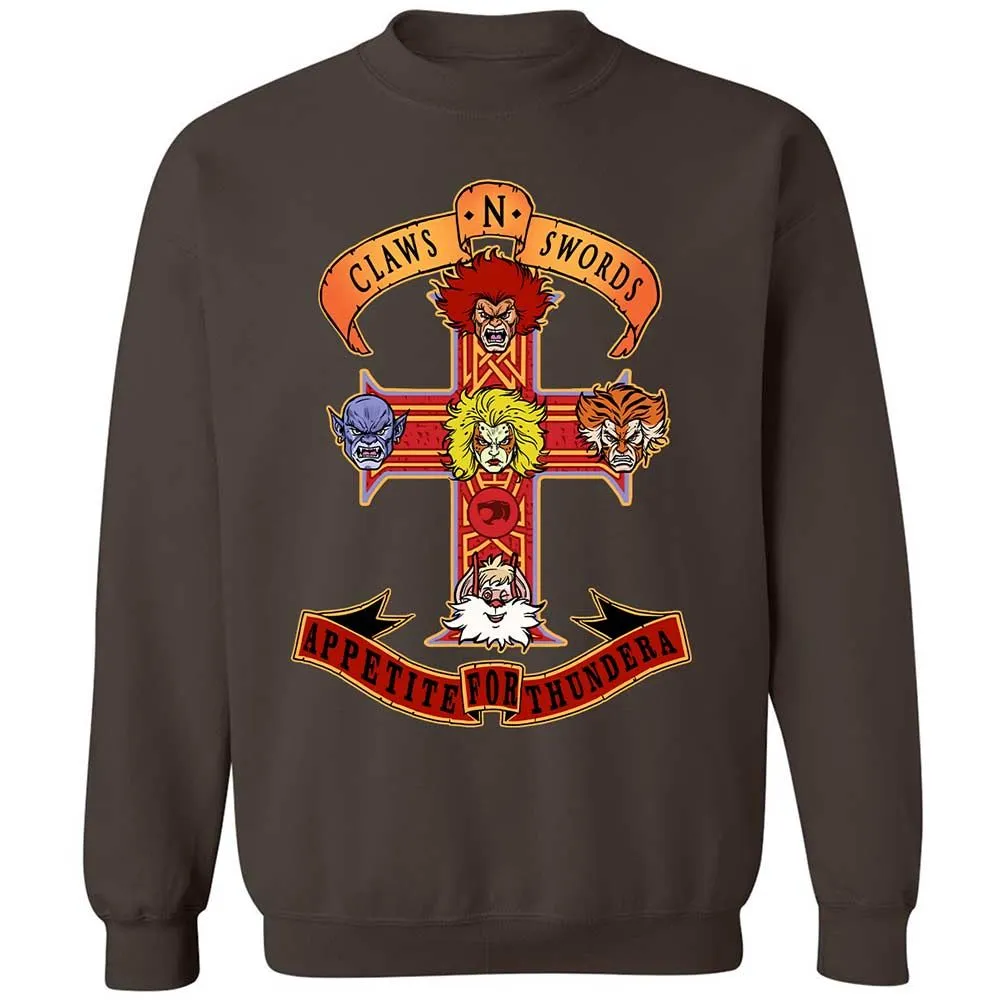 Classic Unisex Sweatshirt - WTQ5FQBU - Dark Chocolate - 4