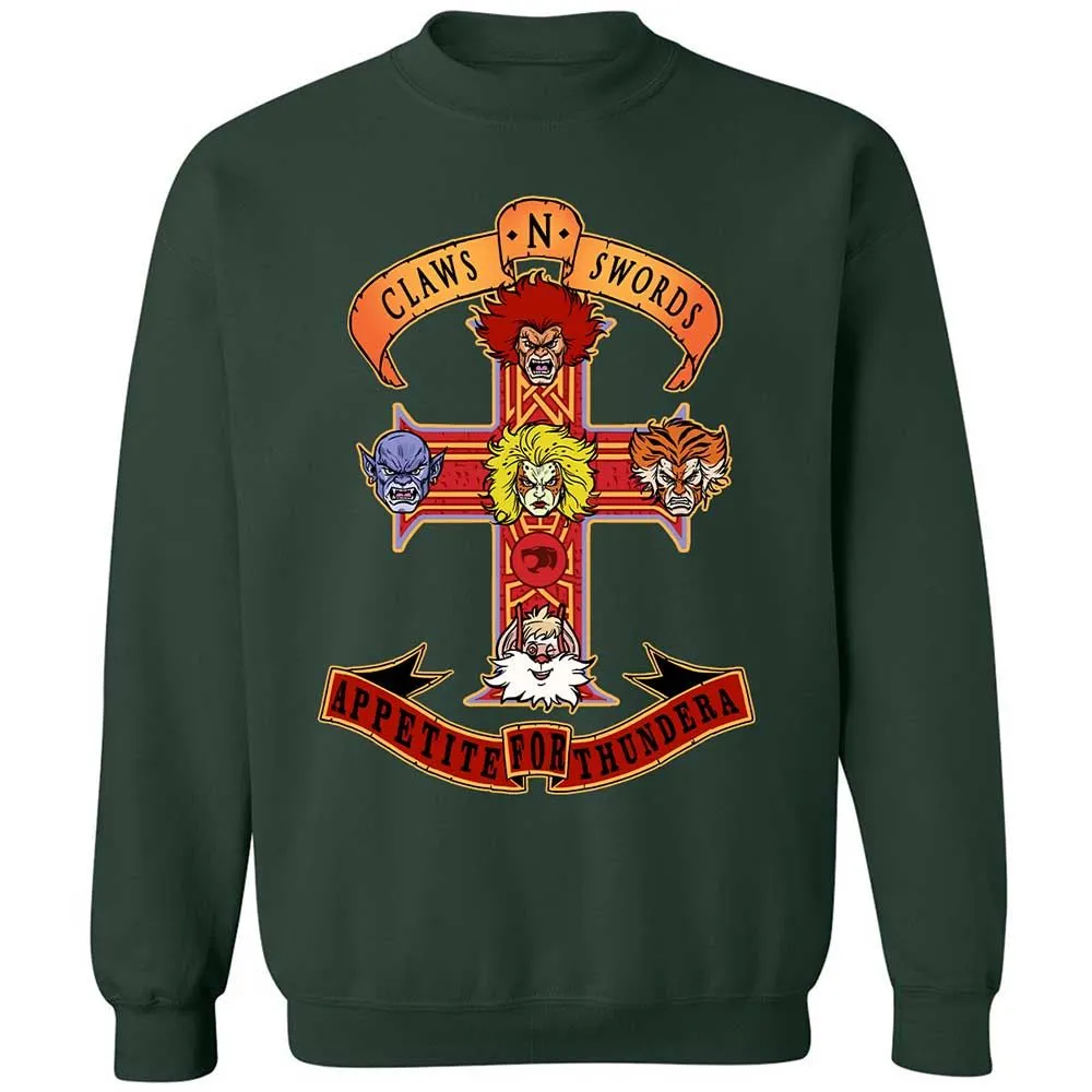 Classic Unisex Sweatshirt - WTQ5FQBU - Forest Green - 5