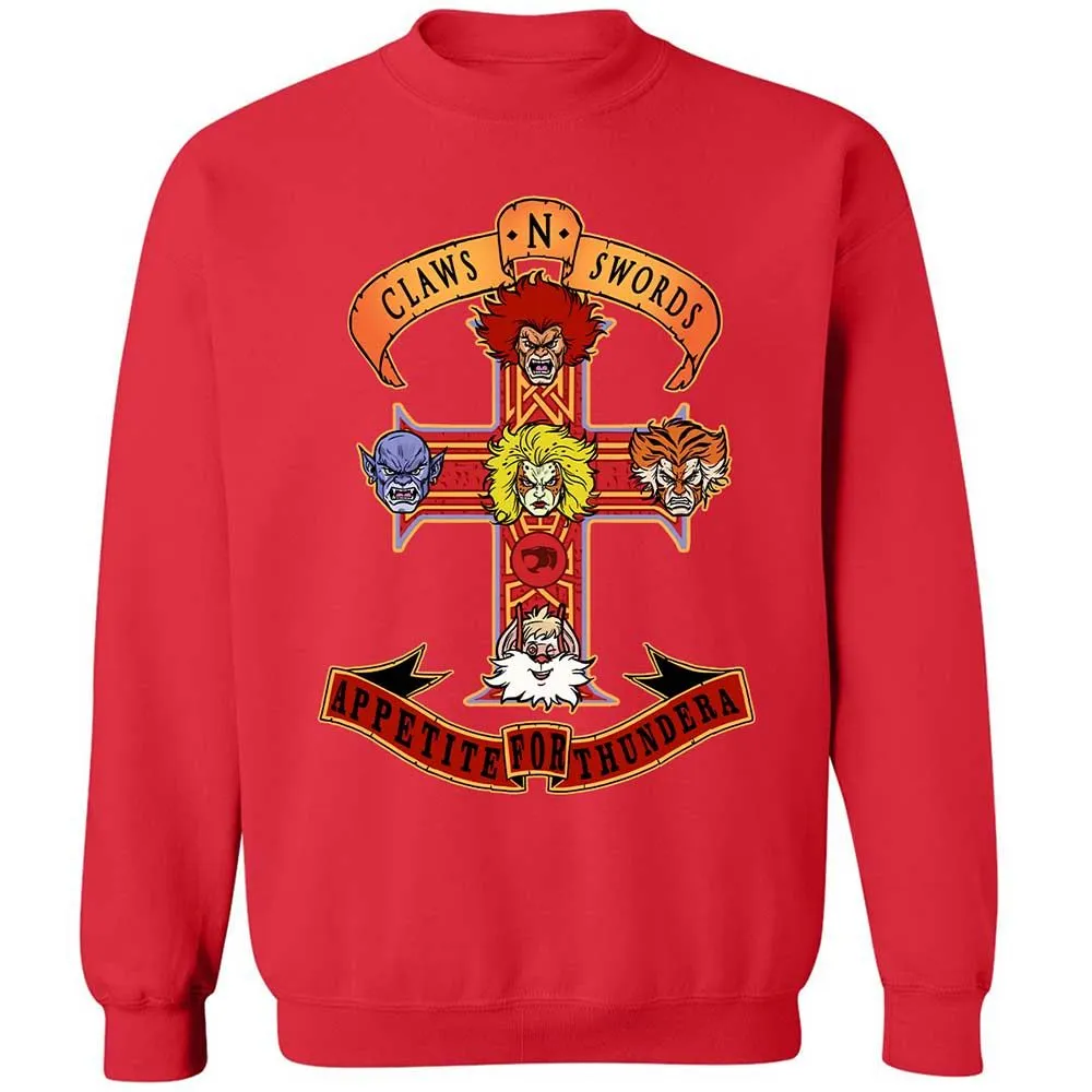 Classic Unisex Sweatshirt - WTQ5FQBU - Red - 10