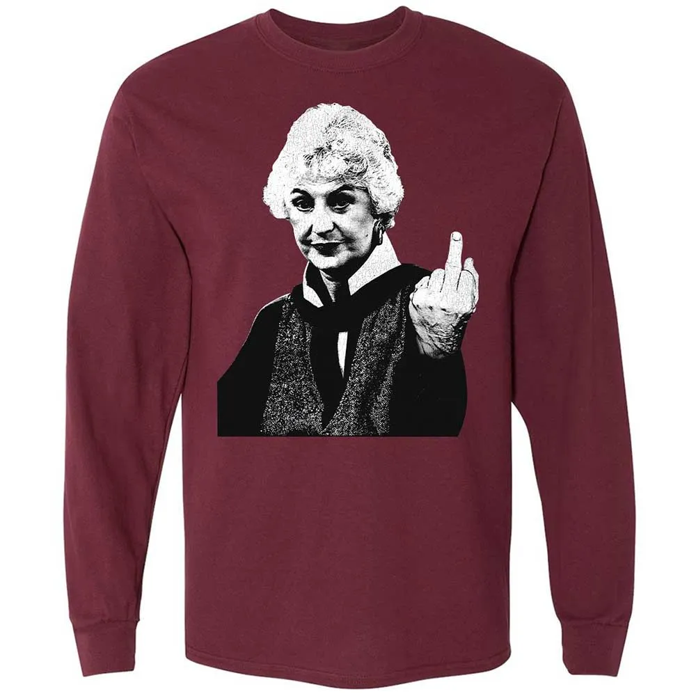 Long Sleeve T-Shirt - 8S78ETXA - Maroon - 6