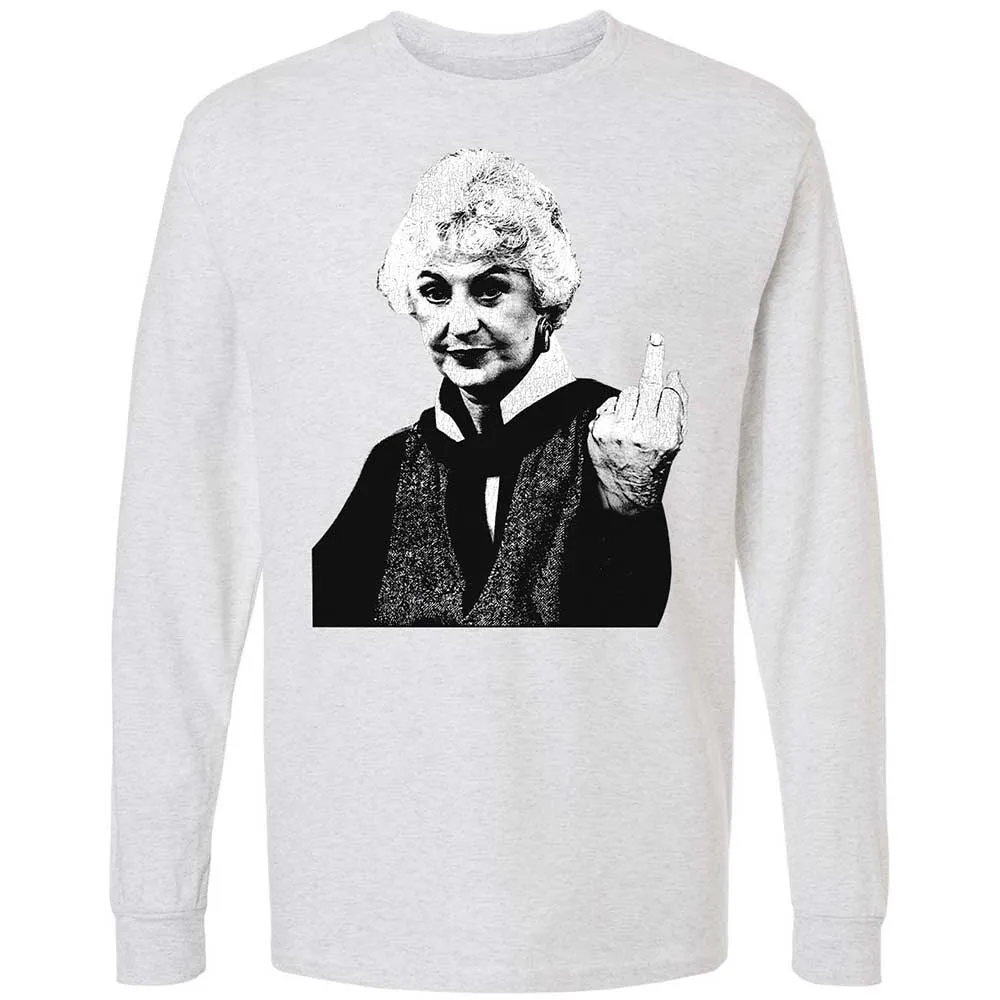 Long Sleeve T-Shirt - 8S78ETXA - Ash - 14