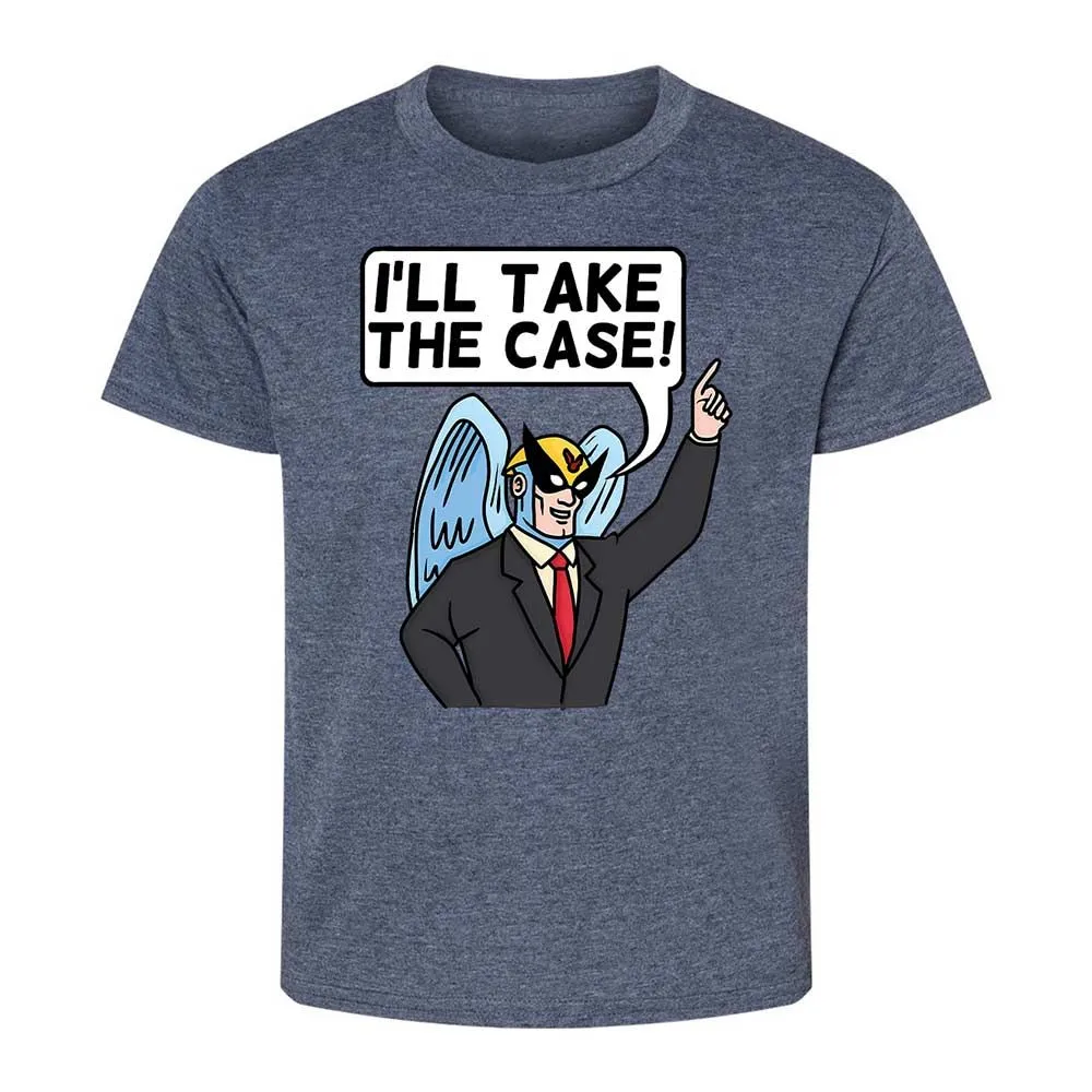 Kids T-Shirt - 6V4JPA3Q - Heather Navy - 15