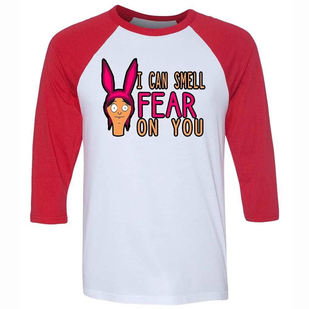 Unisex 3/4 Baseball Tee - 25Y6M3SG - White/Red - 9
