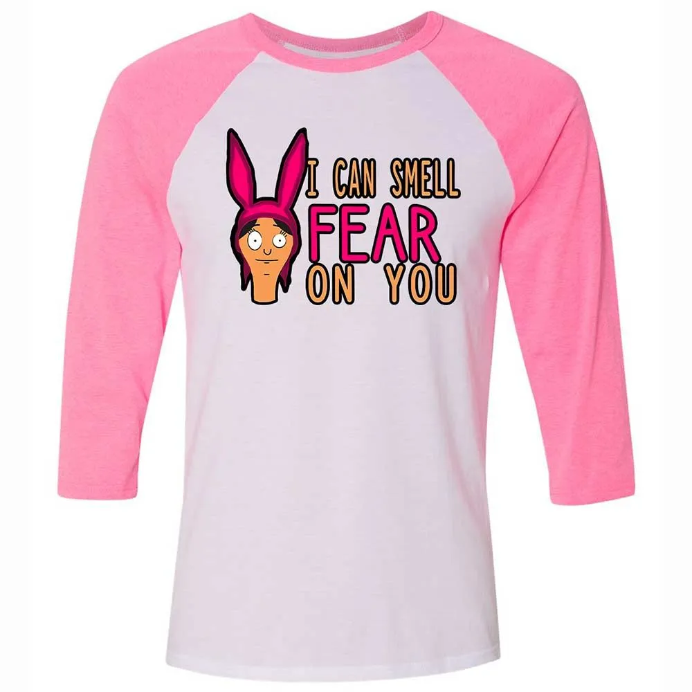 Unisex 3/4 Baseball Tee - 25Y6M3SG - White/Neon Pink - 12