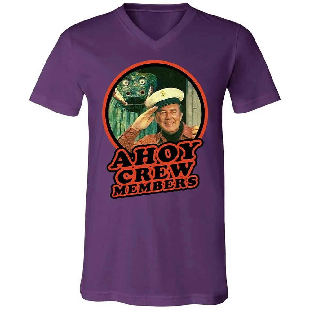 Unisex V-Neck T-Shirt - EG3N7DBD - Team Purple - 10