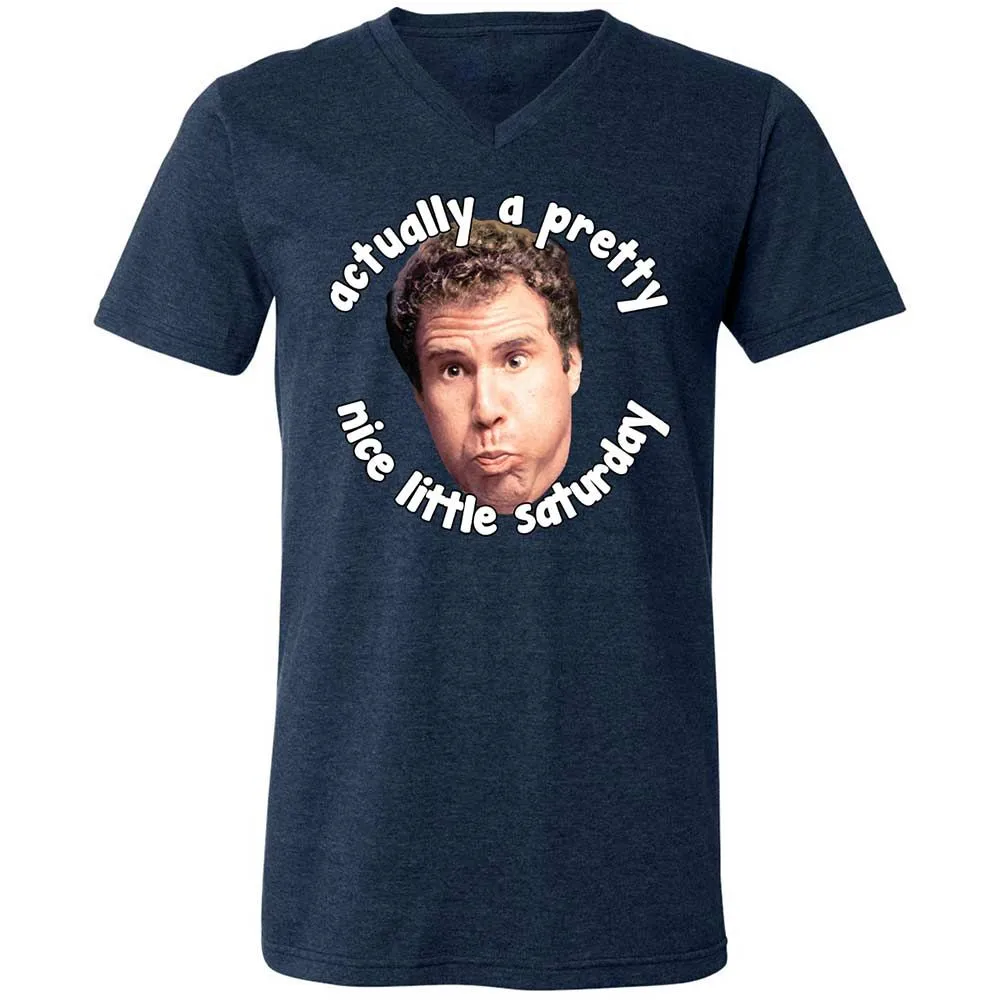 Unisex V-Neck T-Shirt - 264KK534 - Heather Navy - 13