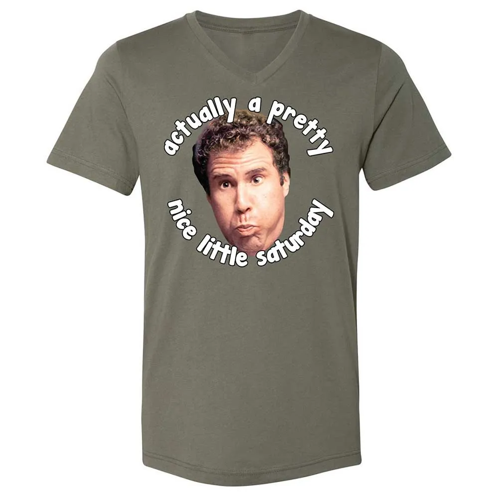 Unisex V-Neck T-Shirt - 264KK534 - Military Green - 15