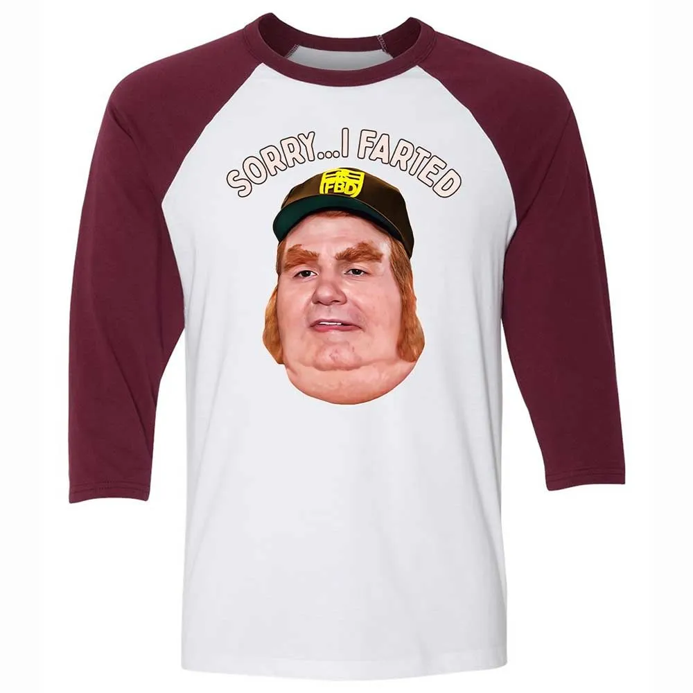 Unisex 3/4 Baseball Tee - KA44TRXA - White/Maroon - 7