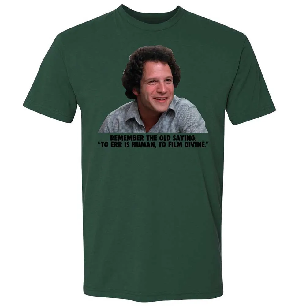 To err is human, to film divine - Forest Green - 16