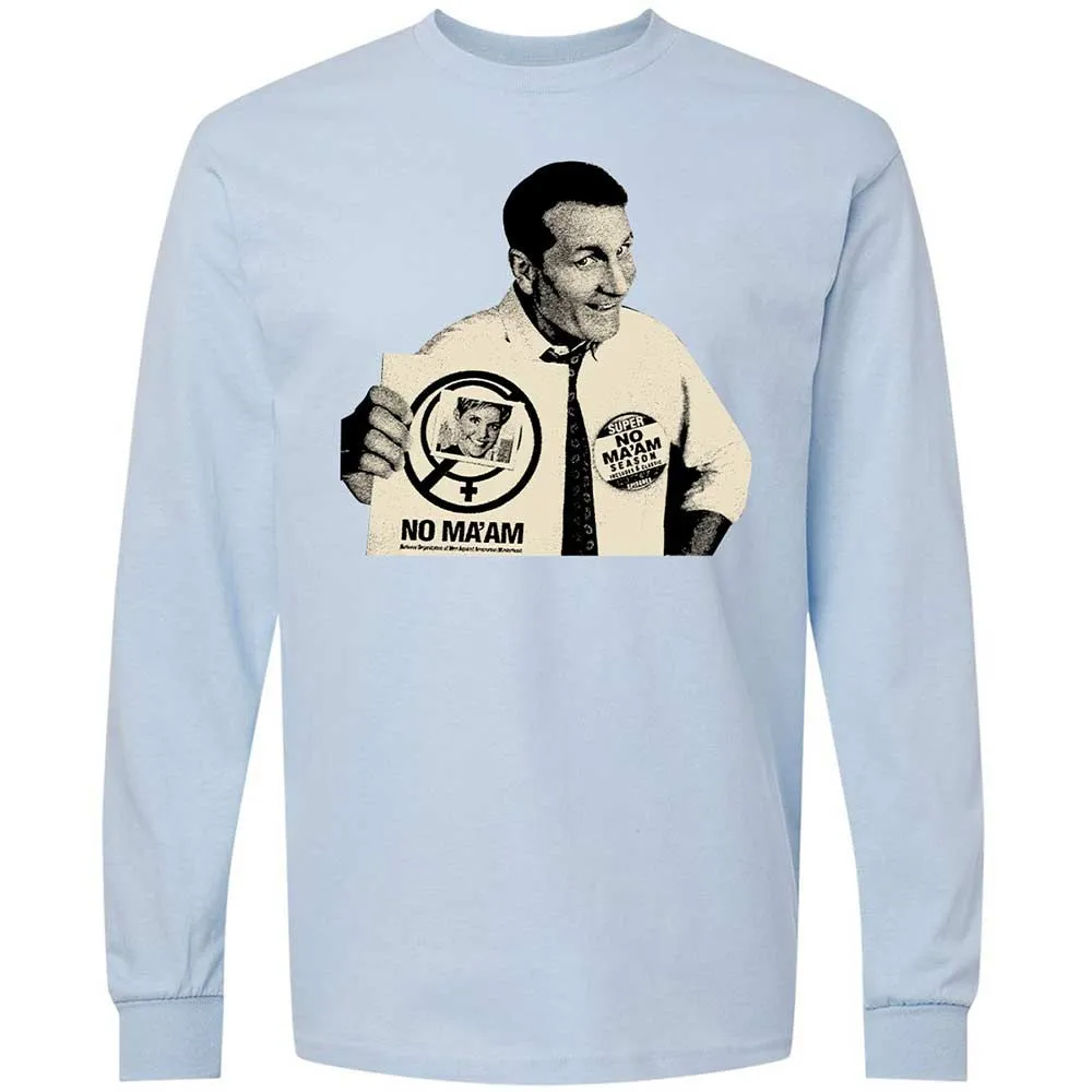 Long Sleeve T-Shirt - 7HMZUE7C - Light Blue - 4