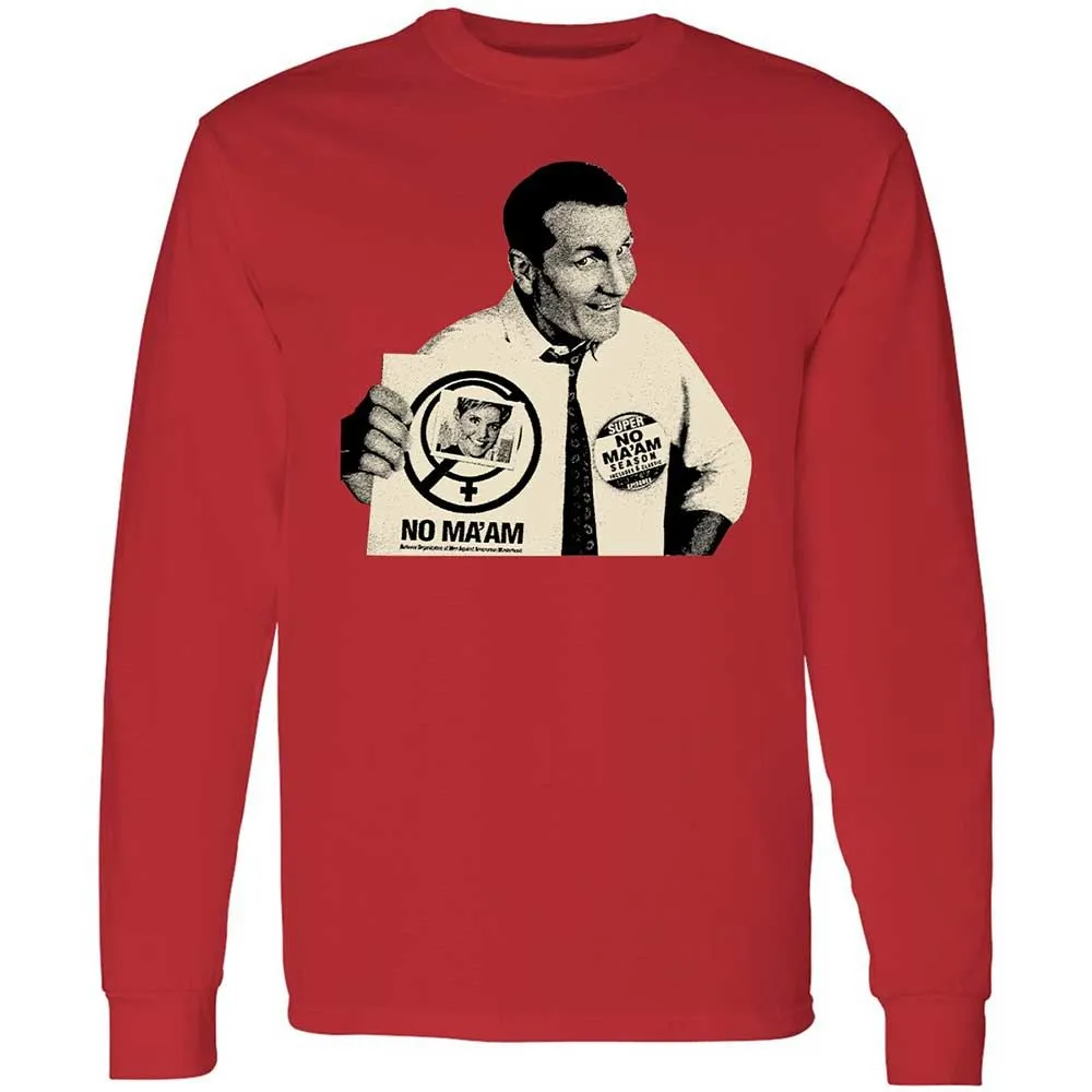 Long Sleeve T-Shirt - 7HMZUE7C - Red - 8