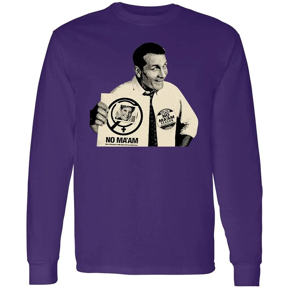 Long Sleeve T-Shirt - 7HMZUE7C - Purple - 9
