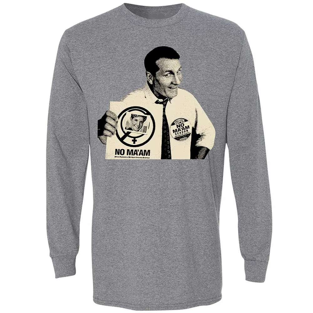 Long Sleeve T-Shirt - 7HMZUE7C - Graphite Heather - 18