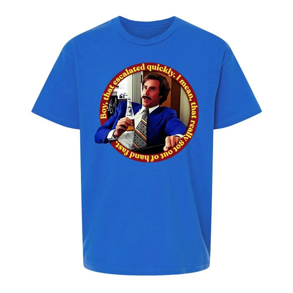 Kids T-Shirt - JJM32JVJ - Royal - 4