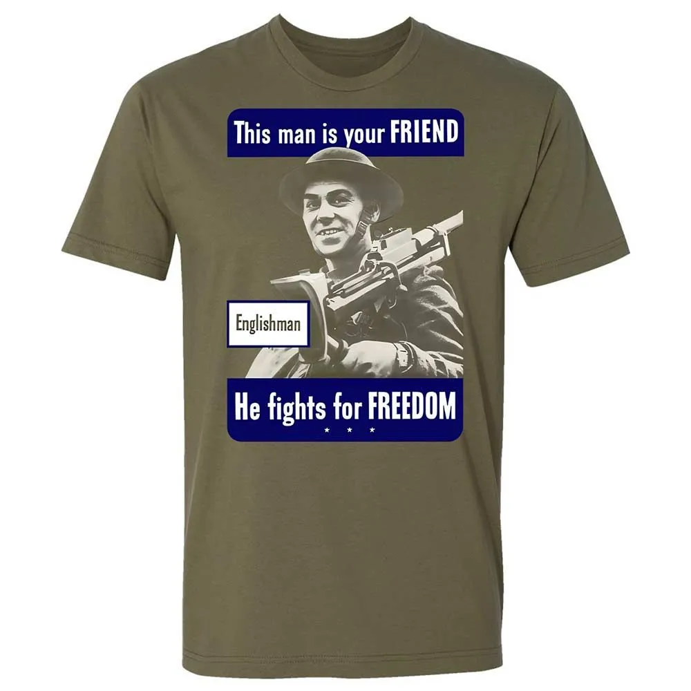 This man is your Friend - Military Green - 8