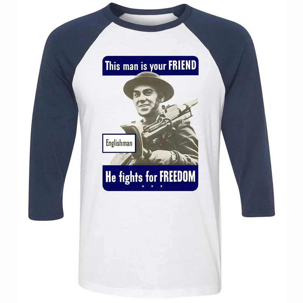 This man is your Friend - White/Navy - 8