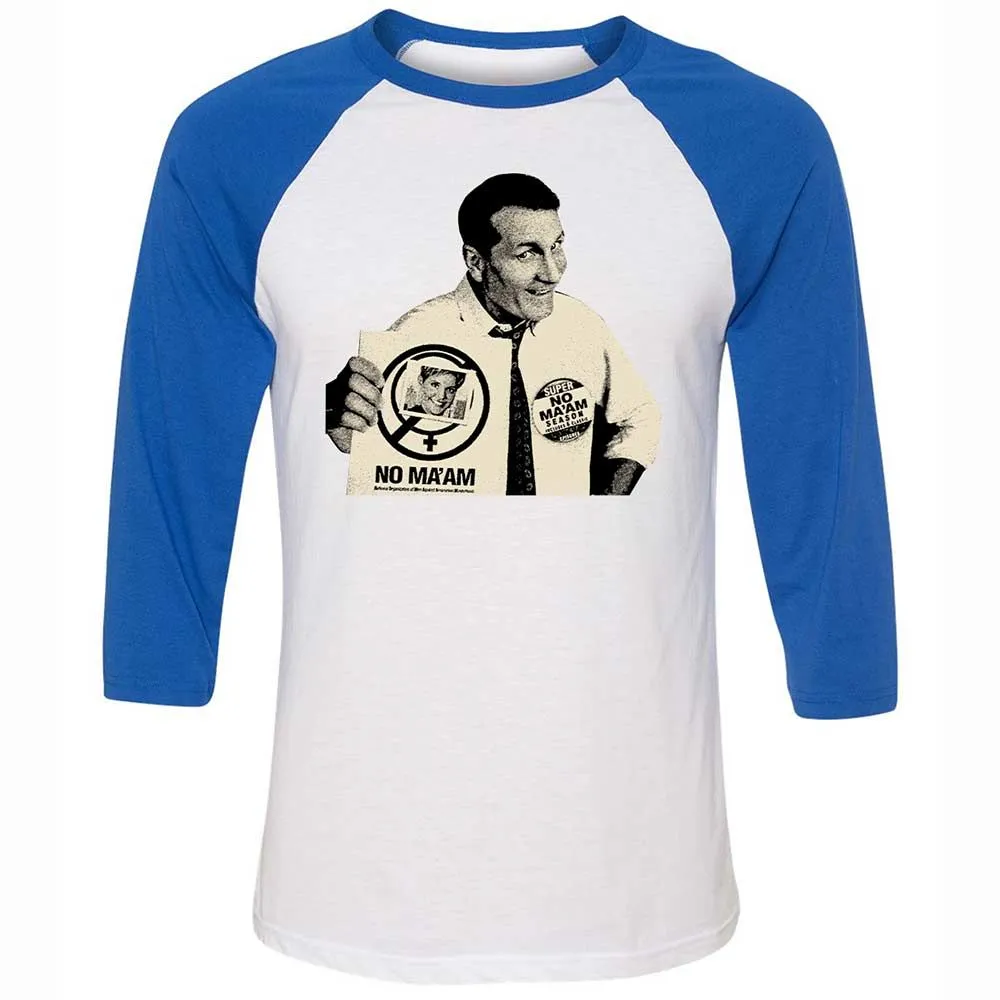 Unisex 3/4 Baseball Tee - VQ9HGGNY - White/True Royal - 10