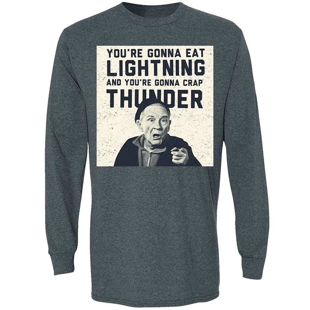 Long Sleeve T-Shirt - DV7CLR8A - Dark Heather - 5