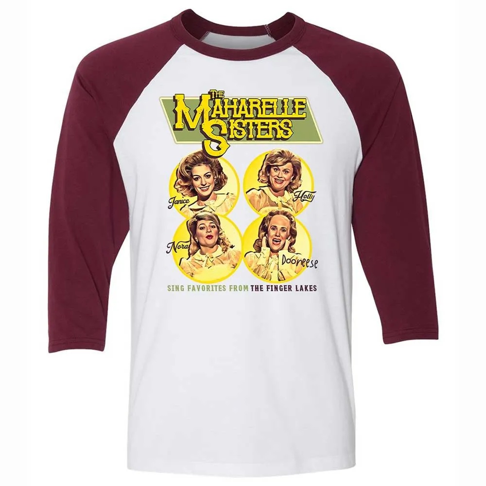 The Maharelle Sisters - White/Maroon - 7