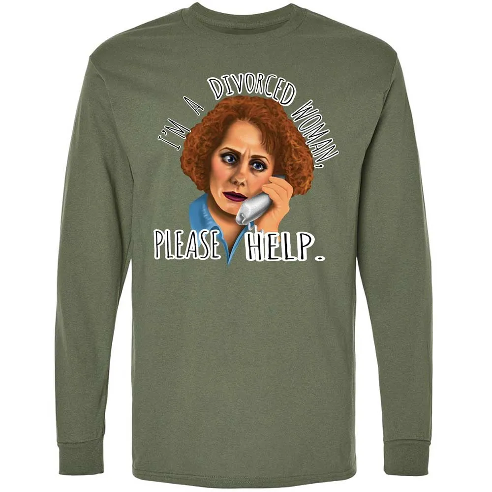 Long Sleeve T-Shirt - EYUHDL6H - Military Green - 9