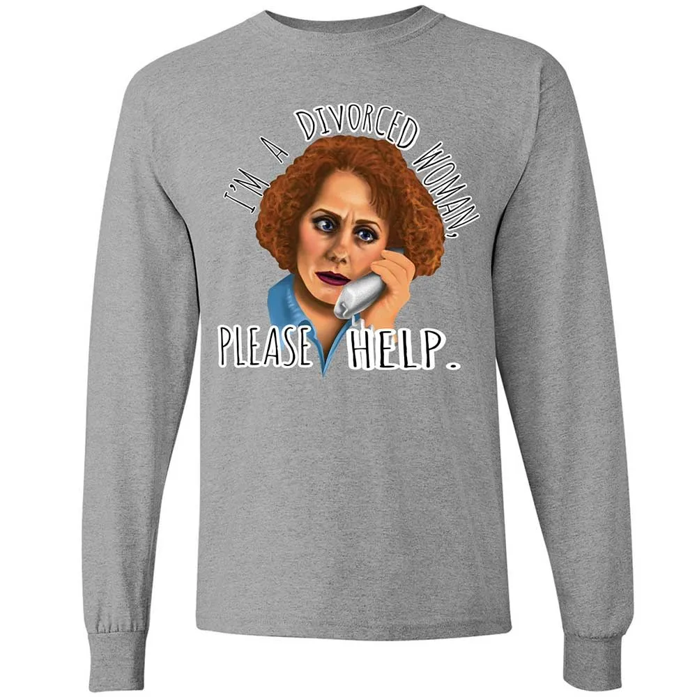 Long Sleeve T-Shirt - EYUHDL6H - Sport Grey - 19
