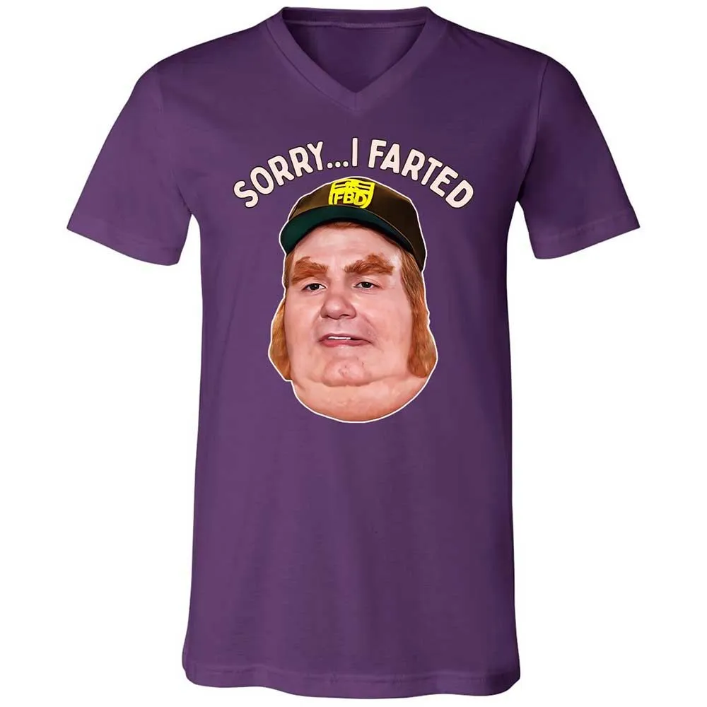 Unisex V-Neck T-Shirt - 9U3CWEMA - Team Purple - 10