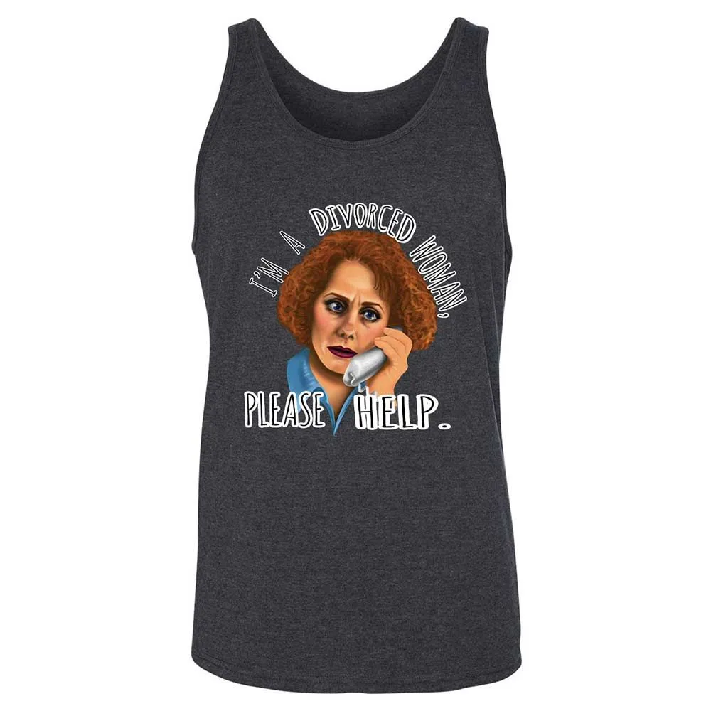 Unisex Jersey Tank - 1T94L4YG - Dark Grey Heather - 5