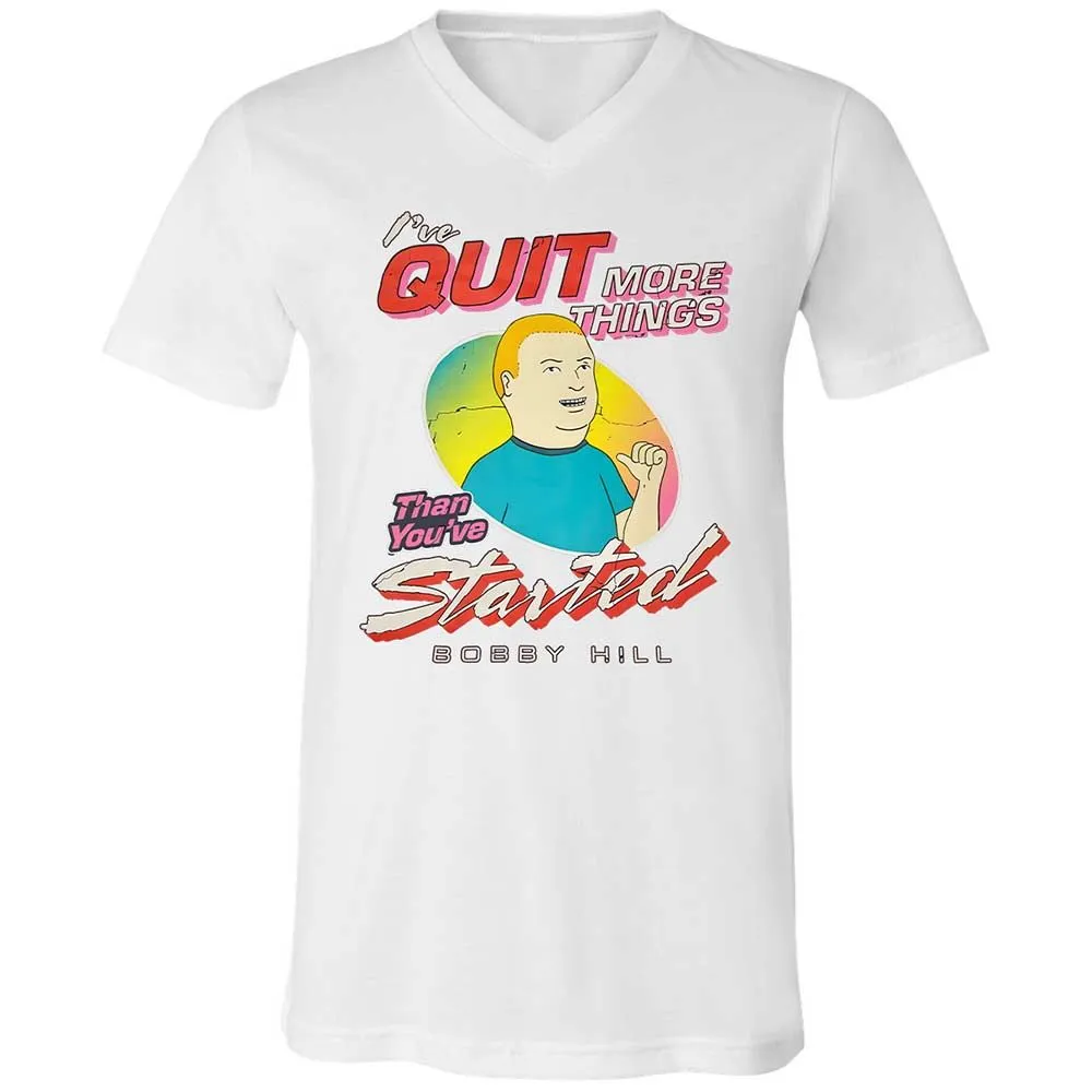 Unisex V-Neck T-Shirt - NXDHJFKH - White - 16
