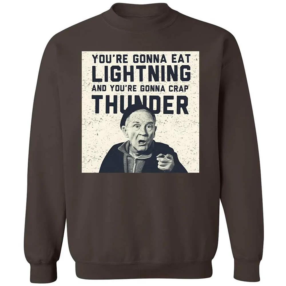 Classic Unisex Sweatshirt - 423ZK5PM - Dark Chocolate - 4
