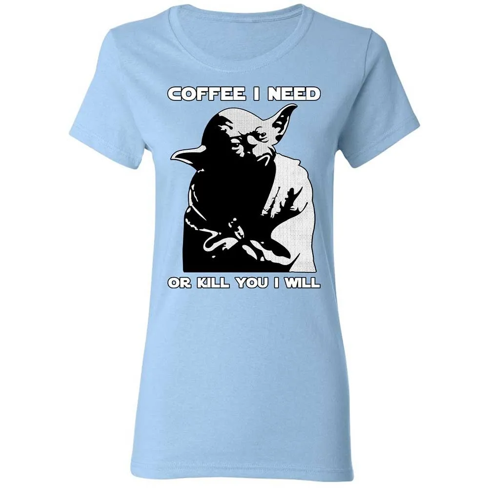 Coffee I Need - Light Blue - 13