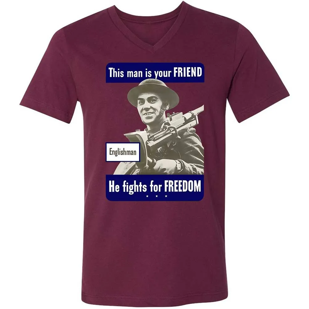 This man is your Friend - Maroon - 8