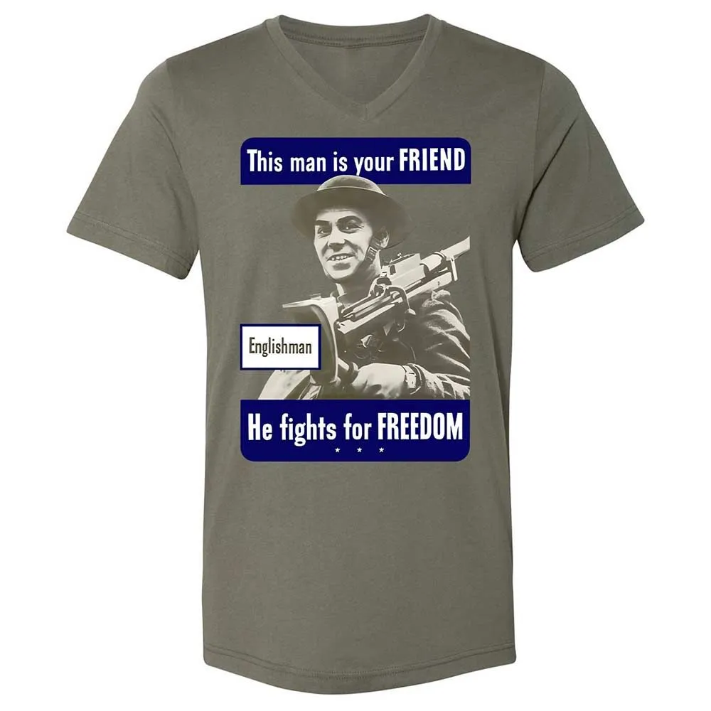 This man is your Friend - Military Green - 11