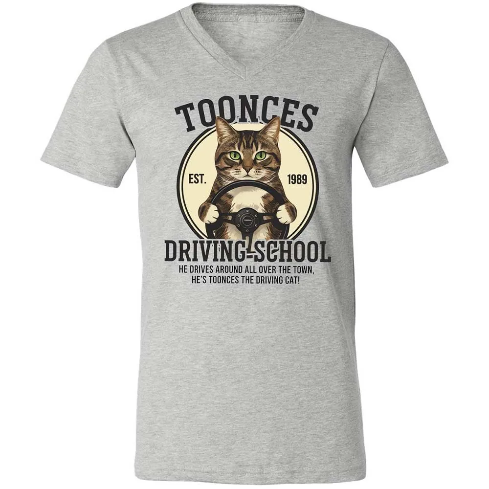 Unisex V-Neck T-Shirt - Z54PRZMU - Athletic Heather - 2