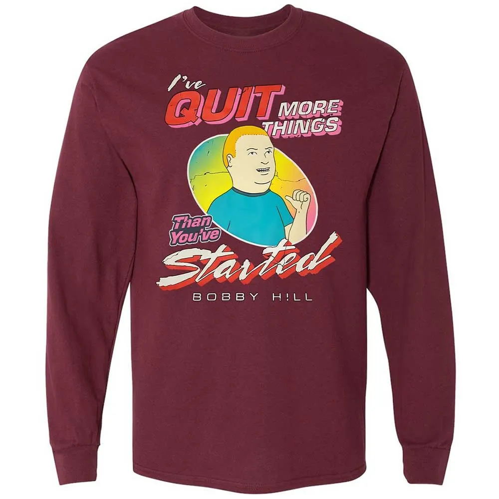 Long Sleeve T-Shirt - BADNZ31T - Maroon - 6