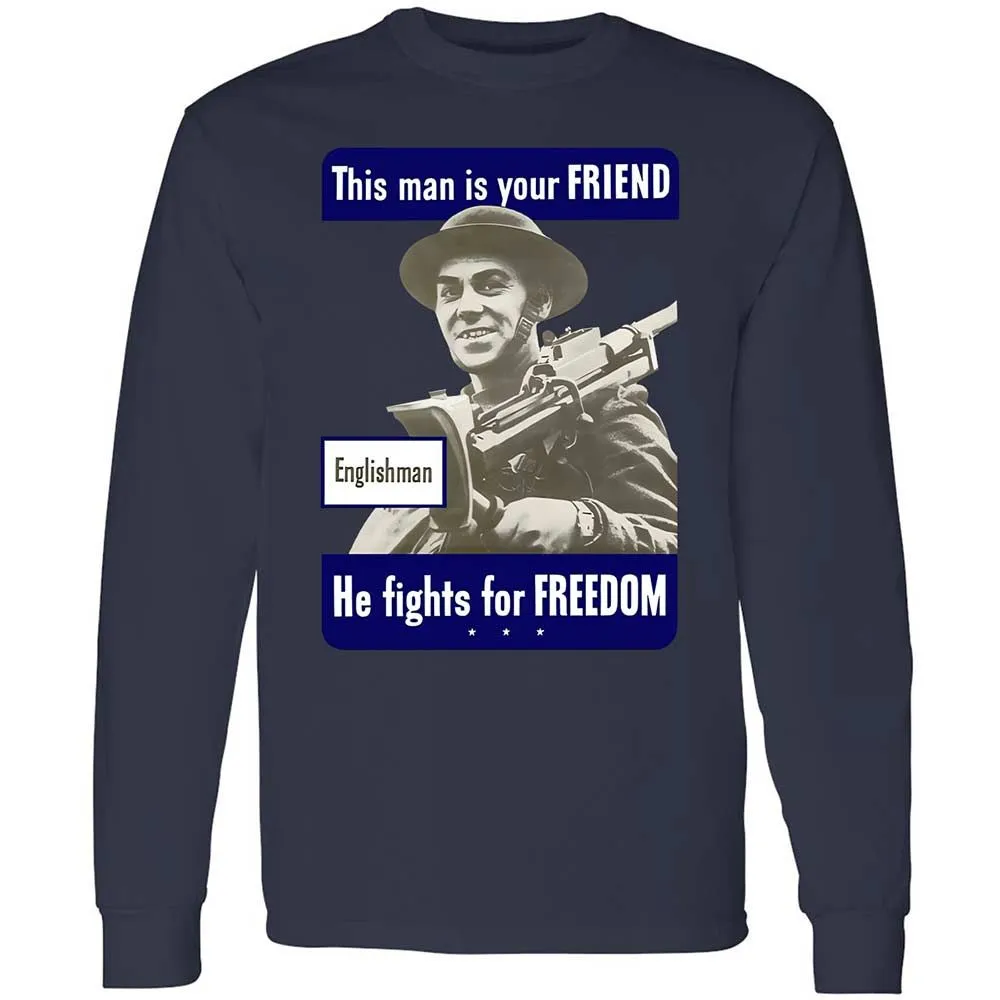 This man is your Friend - Navy - 2