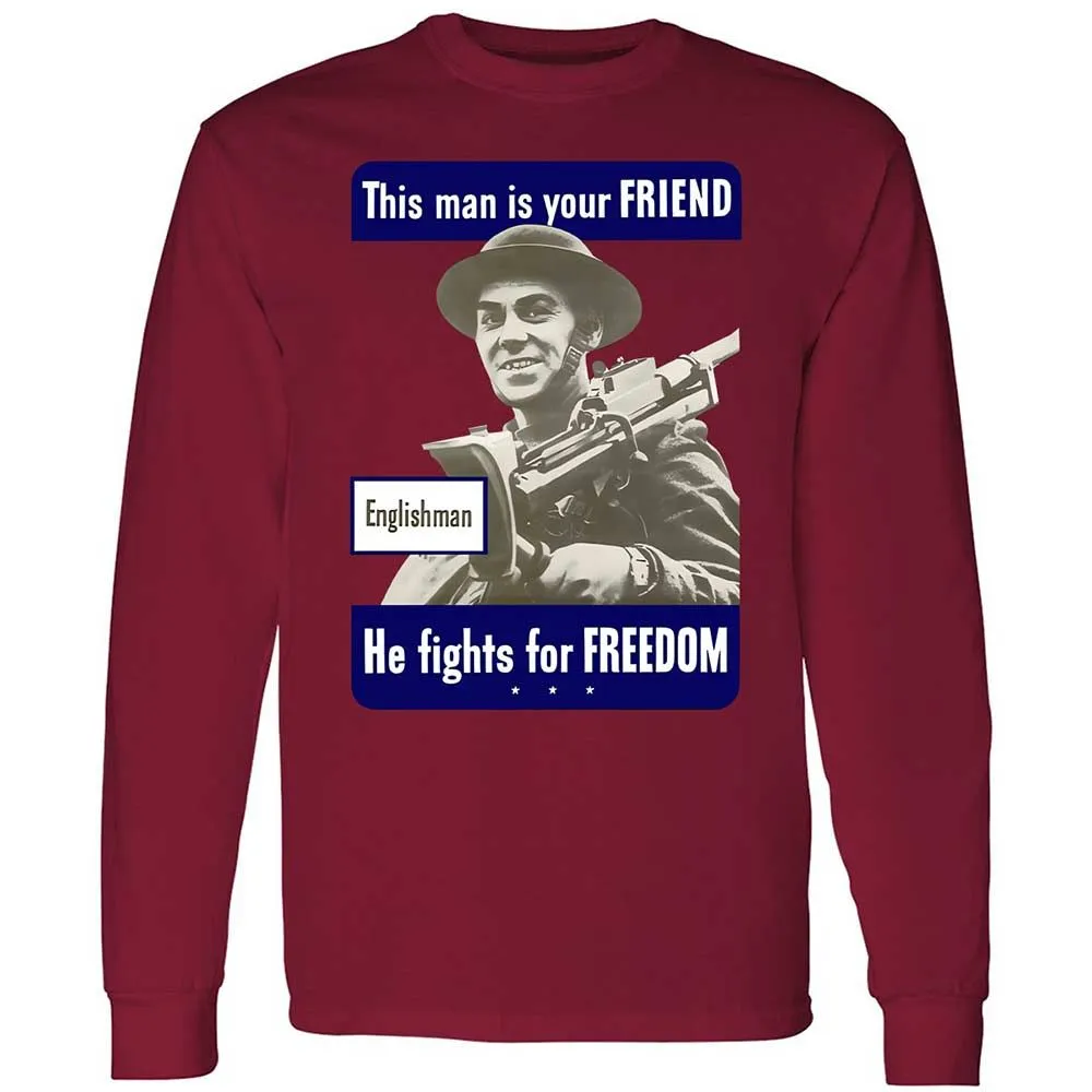 This man is your Friend - Cardinal Red - 7