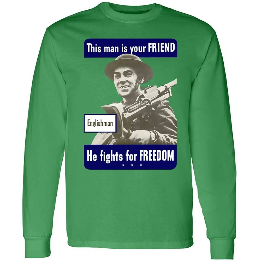 This man is your Friend - Irish Green - 10