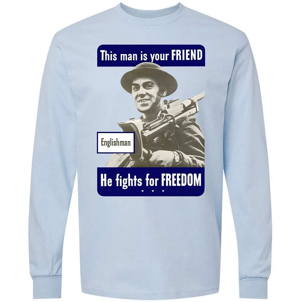 This man is your Friend - Light Blue - 18