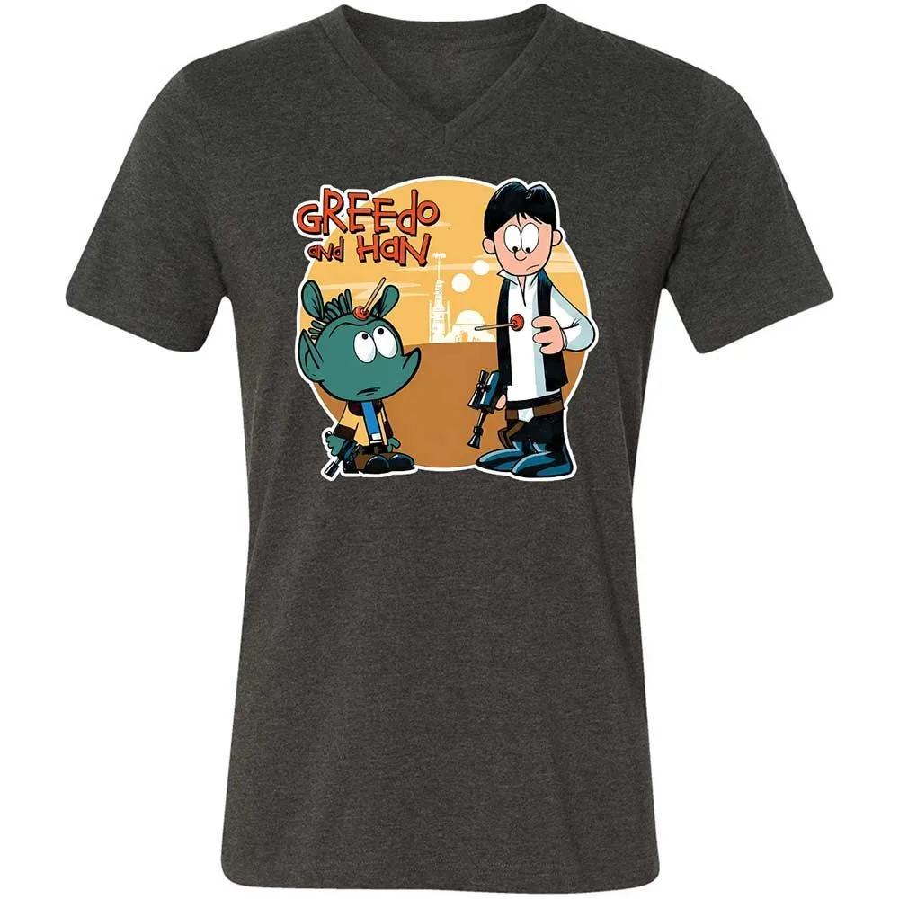 Greedo & Han - Dark Grey Heather - 8